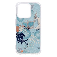 Crane Pattern Bird Animal Nature Iphone 14 Pro Tpu Uv Print Case by Bedest