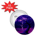 Forest Night Sky Clouds Mystical 1.75  Buttons (10 pack) Front