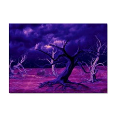 Forest Night Sky Clouds Mystical Sticker A4 (10 Pack) by Bedest