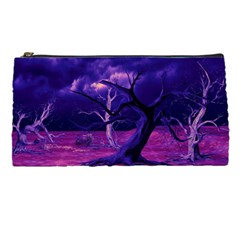 Forest Night Sky Clouds Mystical Pencil Case by Bedest