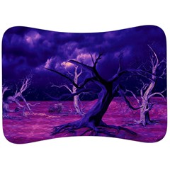 Forest Night Sky Clouds Mystical Velour Seat Head Rest Cushion by Bedest