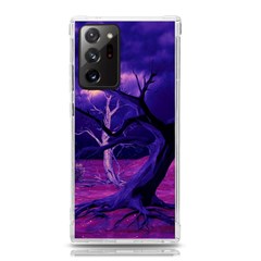 Forest Night Sky Clouds Mystical Samsung Galaxy Note 20 Ultra Tpu Uv Case by Bedest