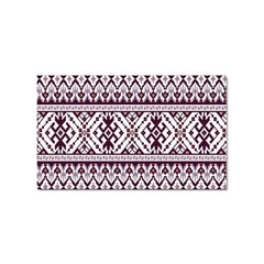 Illustration Ukrainian Folk Seamless Pattern Ornament Sticker Rectangular (10 Pack) by Bedest