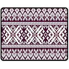 Illustration Ukrainian Folk Seamless Pattern Ornament Fleece Blanket (medium) by Bedest