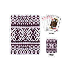 Illustration Ukrainian Folk Seamless Pattern Ornament Playing Cards Single Design (mini) by Bedest