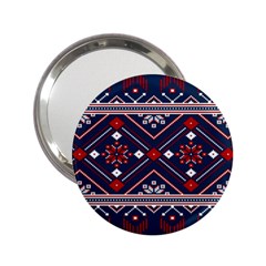 Ukrainian Folk Seamless Pattern Ornament Art 2 25  Handbag Mirrors