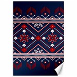 Ukrainian Folk Seamless Pattern Ornament Art Canvas 12  x 18  11.88 x17.36  Canvas - 1