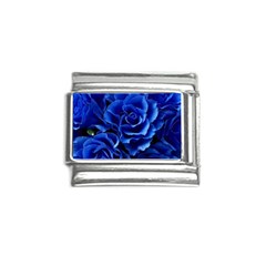 Blue Roses Flowers Plant Romance Blossom Bloom Nature Flora Petals Italian Charm (9mm) by Bedest