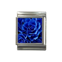 Blue Roses Flowers Plant Romance Blossom Bloom Nature Flora Petals Italian Charm (13mm) by Bedest