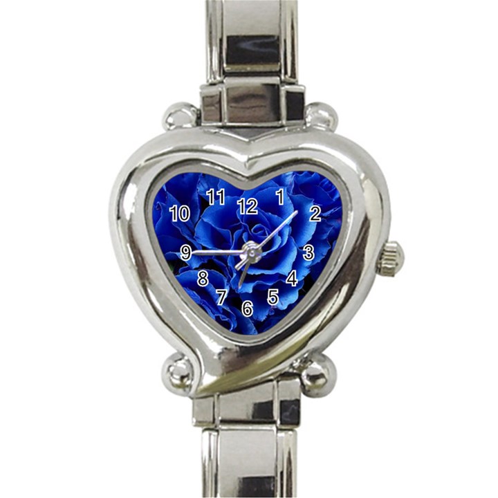 Blue Roses Flowers Plant Romance Blossom Bloom Nature Flora Petals Heart Italian Charm Watch