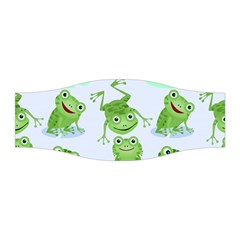 Cute Green Frogs Seamless Pattern Stretchable Headband by Bedest