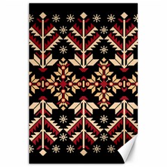 Vector Illustration Of Ukrainian Folk Seamless Pattern Ethnic Ornament Border Element Traditional Canvas 20  X 30  by Bedest