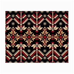 Vector Illustration Of Ukrainian Folk Seamless Pattern Ethnic Ornament Border Element Traditional Small Glasses Cloth (2 Sides) by Bedest