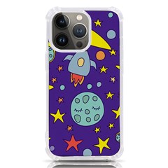 Card With Lovely Planets Iphone 13 Pro Tpu Uv Print Case by Bedest