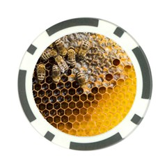 Honeycomb With Bees Poker Chip Card Guard (10 Pack) by Bedest