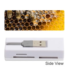 Honeycomb With Bees Memory Card Reader (stick) by Bedest