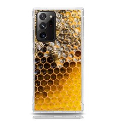 Honeycomb With Bees Samsung Galaxy Note 20 Ultra Tpu Uv Case by Bedest