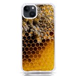 Honeycomb With Bees iPhone 14 Plus TPU UV Print Case Front