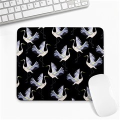 Crane Pattern Bird Animal Large Mousepad by Bedest