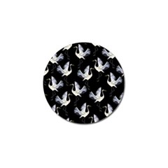 Crane Pattern Bird Animal Golf Ball Marker by Bedest