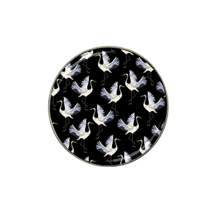 Crane Pattern Bird Animal Hat Clip Ball Marker (4 pack)