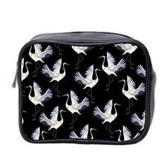 Crane Pattern Bird Animal Mini Toiletries Bag (two Sides) by Bedest