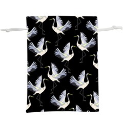 Crane Pattern Bird Animal Lightweight Drawstring Pouch (xl) by Bedest