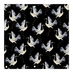 Crane Pattern Bird Animal Banner And Sign 3  X 3  by Bedest