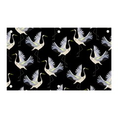 Crane Pattern Bird Animal Banner And Sign 5  X 3  by Bedest