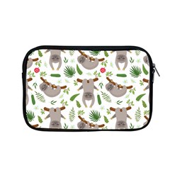 Seamless Pattern With Cute Sloths Apple Macbook Pro 13  Zipper Case