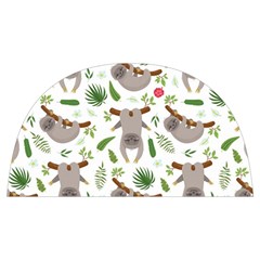 Seamless Pattern With Cute Sloths Anti Scalding Pot Cap by Bedest