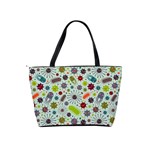 Seamless Pattern With Viruses Classic Shoulder Handbag Back