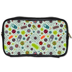 Seamless Pattern With Viruses Toiletries Bag (two Sides) by Bedest