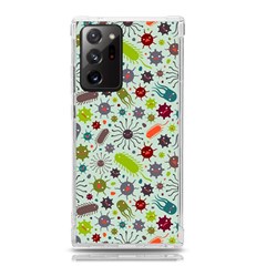 Seamless Pattern With Viruses Samsung Galaxy Note 20 Ultra Tpu Uv Case by Bedest