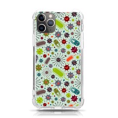 Seamless Pattern With Viruses Iphone 11 Pro 5 8 Inch Tpu Uv Print Case by Bedest