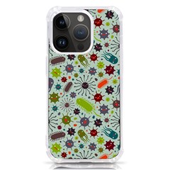 Seamless Pattern With Viruses Iphone 14 Pro Tpu Uv Print Case by Bedest