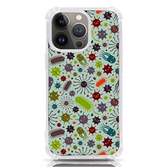 Seamless Pattern With Viruses Iphone 13 Pro Tpu Uv Print Case by Bedest