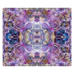 Abstract Pebbles Iv Two Sides Premium Plush Fleece Blanket (small) by kaleidomarblingart