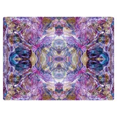 Abstract Pebbles Iv Premium Plush Fleece Blanket (extra Small) by kaleidomarblingart