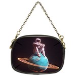 Stuck On Saturn Astronaut Planet Space Chain Purse (Two Sides) Front