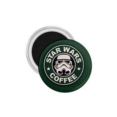 Stormtrooper Coffee 1 75  Magnets by Cendanart