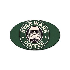 Stormtrooper Coffee Sticker Oval (100 Pack) by Cendanart