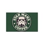 Stormtrooper Coffee Sticker Rectangular (10 pack) Front