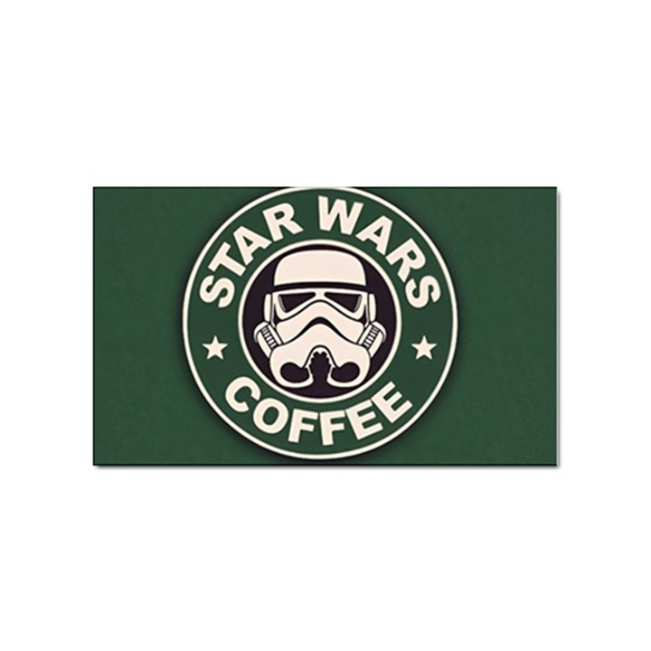 Stormtrooper Coffee Sticker Rectangular (10 pack)