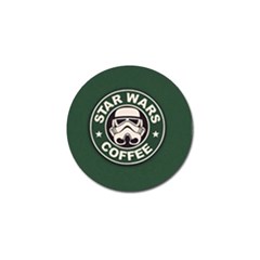 Stormtrooper Coffee Golf Ball Marker by Cendanart