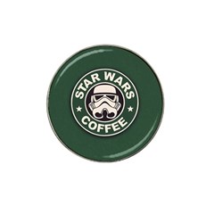 Stormtrooper Coffee Hat Clip Ball Marker by Cendanart