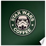 Stormtrooper Coffee Canvas 16  x 16  15.2 x15.41  Canvas - 1