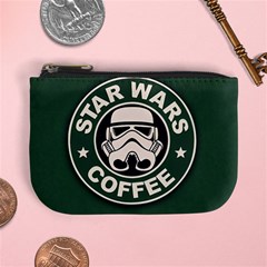 Stormtrooper Coffee Mini Coin Purse by Cendanart