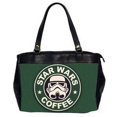 Stormtrooper Coffee Oversize Office Handbag (2 Sides) by Cendanart