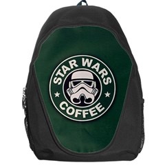 Stormtrooper Coffee Backpack Bag by Cendanart